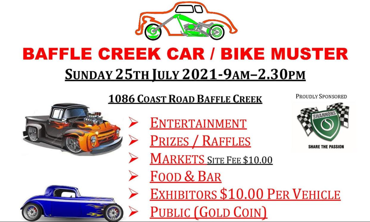 Baffle Creek Car & Bike Muster! | Visit Agnes 1770